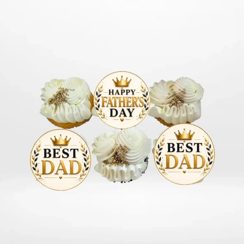 Best Dad Cupcakes by The Cravery, handcrafted cupcakes in Walsall.
