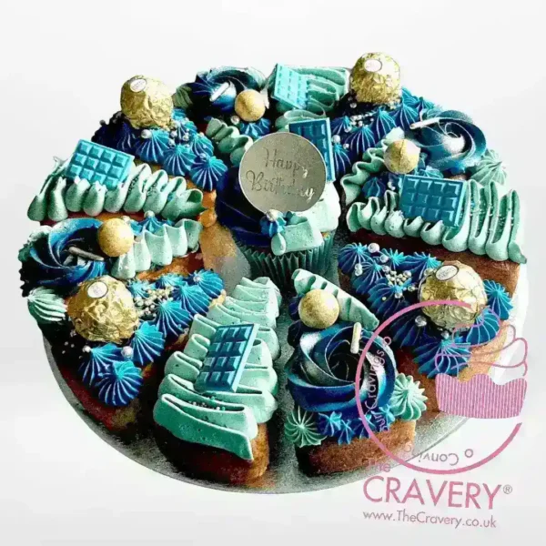 Birthday Pizza Cake by The Cravery, creative pizza birthday cake from birthday cakes Birmingham.