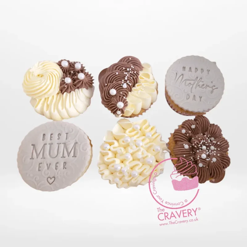 Cup Cake Mum, The Cravery Solihull Cup Cake Mum by The Cravery, handcrafted cupcakes in Solihull for Mother’s Day.
