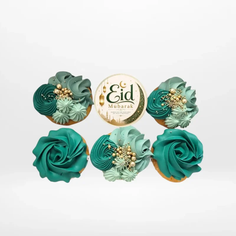 Cupcake Eid, The Cravery Walsall Cupcake Eid by The Cravery, handcrafted festive cupcakes in Walsall.