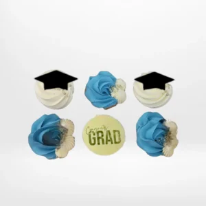 Graduation Cupcakes Near Me, The Cravery Birmingham Graduation Cupcakes Near Me by The Cravery, handcrafted cupcakes with delivery in Birmingham.