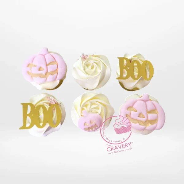 Halloween Cupcake by The Cravery, handcrafted Birmingham cupcakes with spooky decorations.