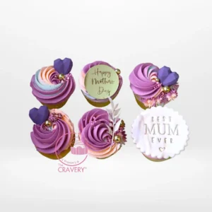 Mothers Day Cupcakes to Buy, The Cravery Sutton Coldfield Mothers Day Cupcakes to Buy by The Cravery, handcrafted cupcakes in Sutton Coldfield.