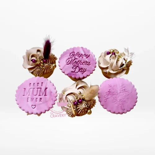 Mothers Day Themed Cupcakes by The Cravery, handcrafted Birmingham cupcakes.