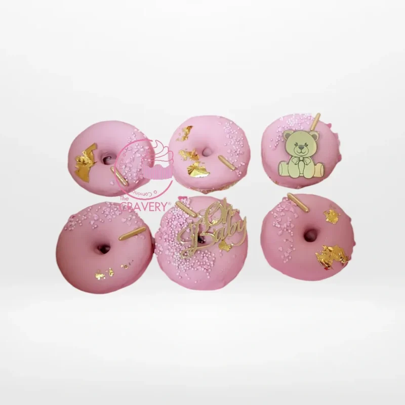 Oh Donut, The Cravery Birmingham Oh Donut by The Cravery, handcrafted cake donut cake from cake shop Birmingham.
