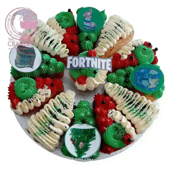 Pizza Cake with Fortnite by The Cravery, creative cake pizza cake from cake shop Birmingham.
