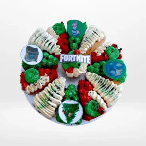 Pizza Cake with Fortnite, The Cravery Birmingham Pizza Cake with Fortnite by The Cravery, creative cake pizza cake from cake shop Birmingham.