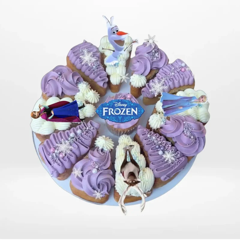 Pizza Cake in Frozen Theme, The Cravery Birmingham Pizza Cake in Frozen Theme by The Cravery magical pizza birthday cake from birthday cakes Birmingham.