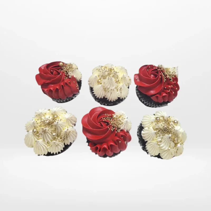 Wedding Cupcakes, The Cravery Birmingham Wedding Cupcakes by The Cravery, elegant handcrafted cupcakes in Birmingham.