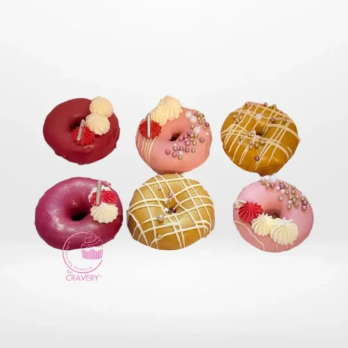 Cake Doughnut by The Cravery, handcrafted doughnuts from cake shop Birmingham.