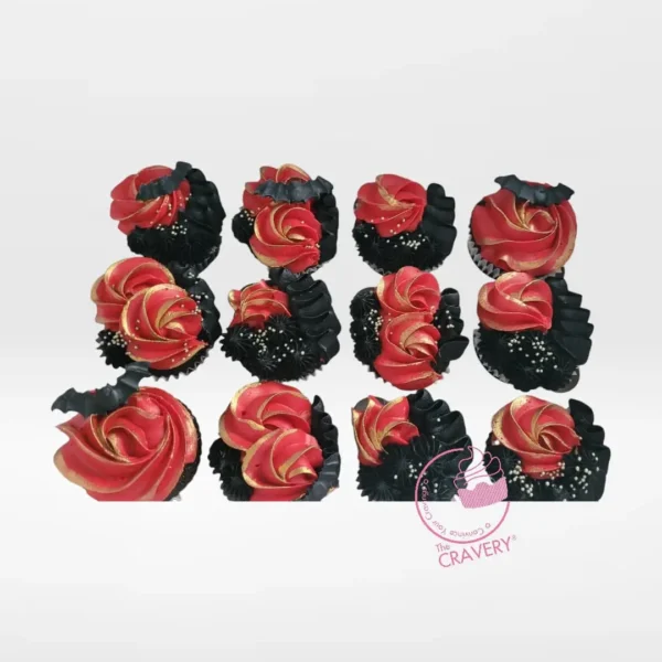 Halloween Cupcake Cake Ideas by The Cravery, spooky handcrafted cupcakes in Solihull.