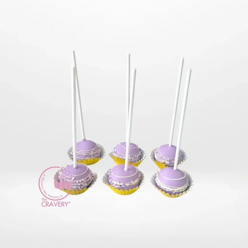 Cake Pop, Cake Shop Smethwick High Street Handcrafted cake pop with chocolate coating and decorative sprinkles from a cake shop on Smethwick High Street.