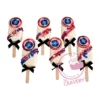 Captain America superhero themed cakesicles from The Cravery Birmingham
