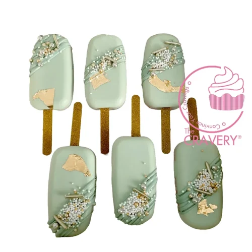 Handcrafted Mini Cakesicles delivered in Birmingham