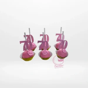 Number Cakepops, Cake Pops from Cake Shop Birmingham Number themed cake pops decorated with colourful cartoon details from a cake shop in Birmingham.