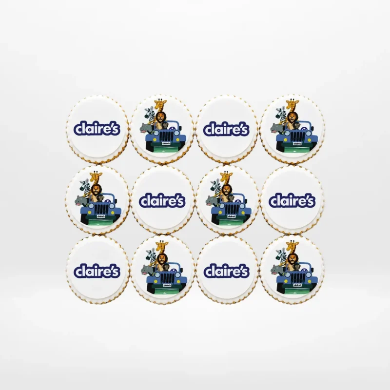 Cupcakes Branded with Edible image