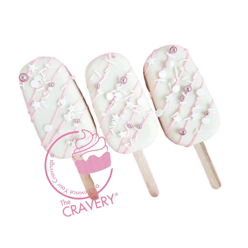 Wedding Cakesicles by The Cravery Elegant Wedding Cakesicles handcrafted for celebrations in Birmingham