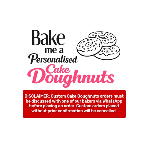 Personalised Cake Doughnuts