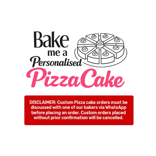 Personalised Pizza Cakes