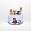 Italian Brainrot cappuccino cake with character design and bold styling made in Birmingham.