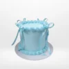 Custom celebration cake with smooth buttercream finish made in Birmingham.