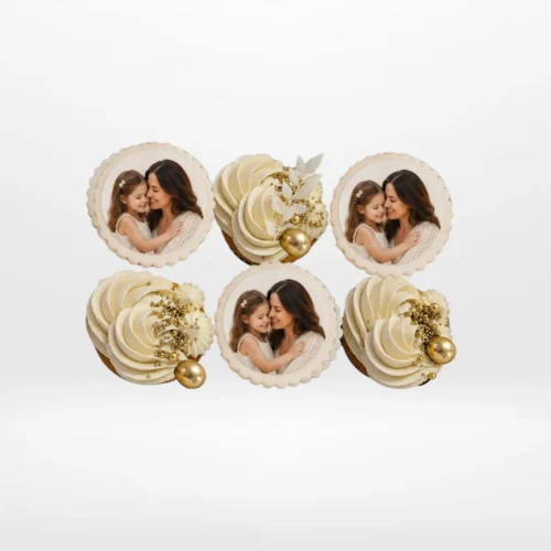 Cupcake pictures featuring beautifully decorated cupcakes with smooth buttercream and creative designs made in Birmingham.