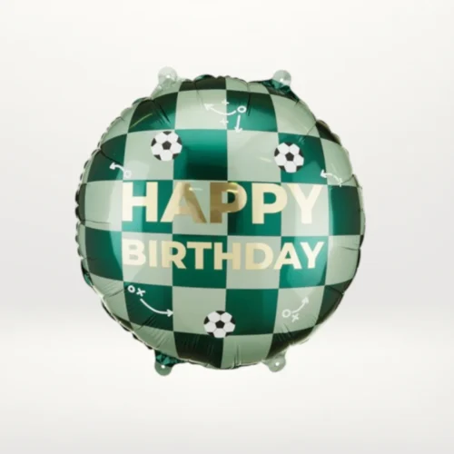 Football balloons with sporty football-themed design from Cake Shop Walsall.