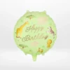 Safari balloon with colourful animal-themed design from Cake Shop Solihull.