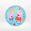 Peppa Pig balloon with colourful character-themed design prepared in Birmingham.