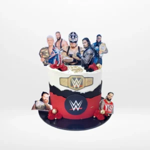 Handcrafted WWE Cake from Cake Shop Birmingham