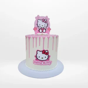 Handcrafted Hello Kitty Birthday Cake from Cake Shop Birmingham