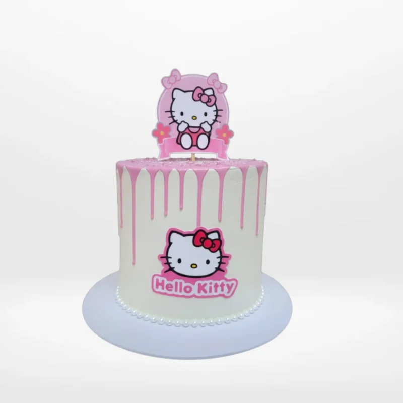 Handcrafted Hello Kitty Birthday Cake from Cake Shop Birmingham